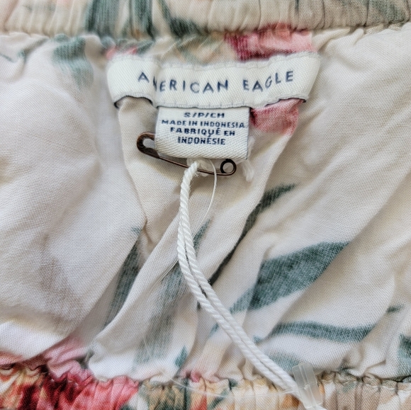 American Eagle Floral Maxi Skirt with Ruffle Hem & Matching Top - Picture 5 of 10